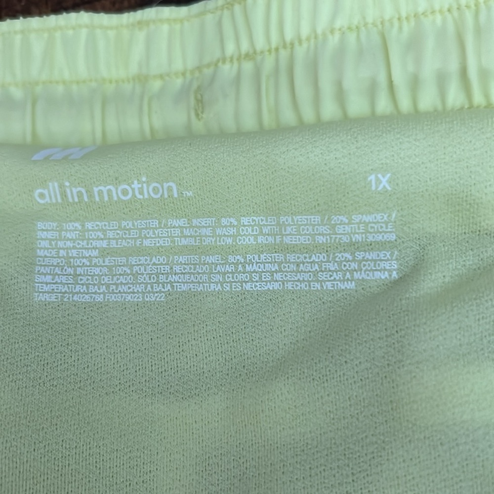 1X athletic Running lined shorts by All in Motion - Picture 6 of 11